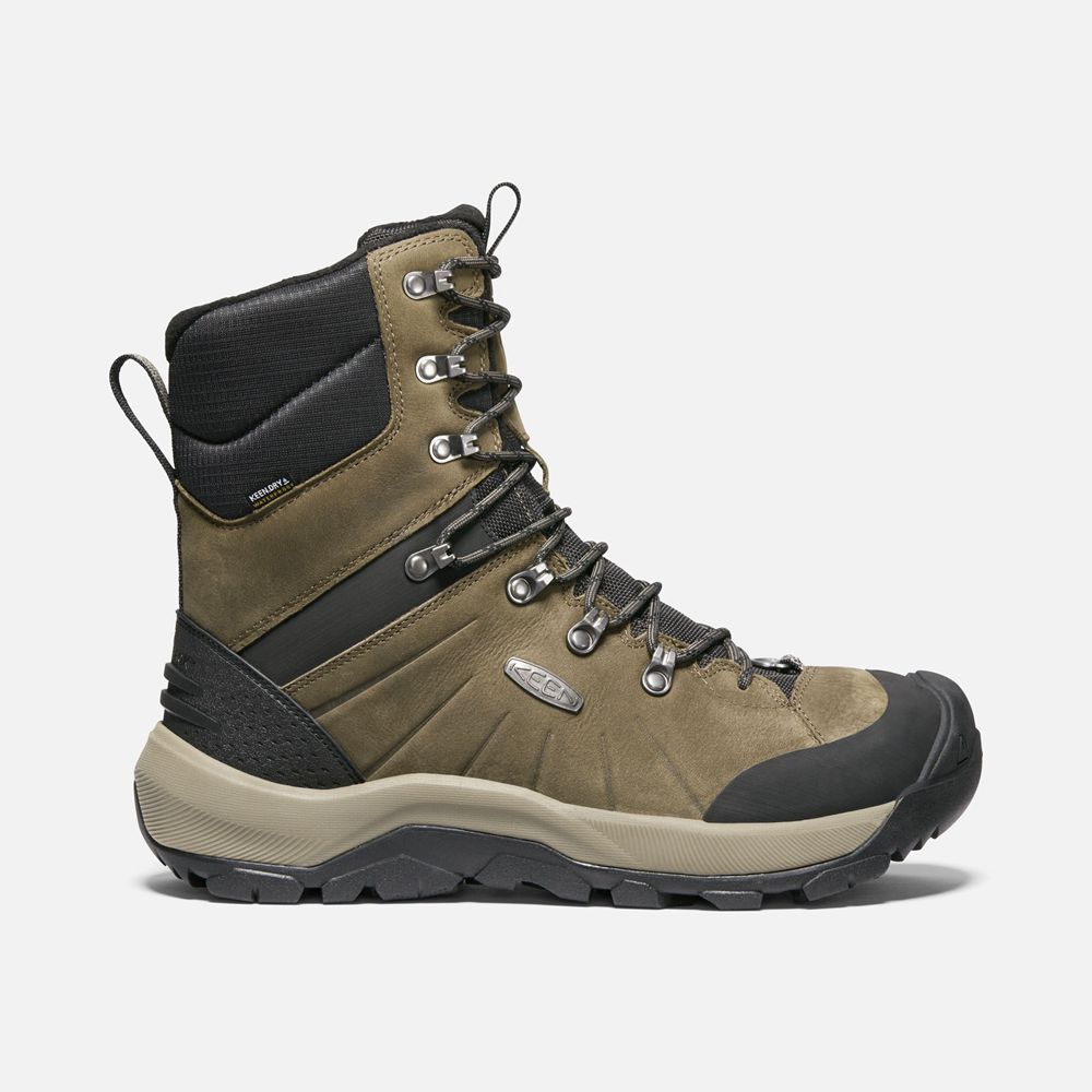 Keen Outdoor Bot Erkek Zeytin Yeşili/Siyah - Revel Iv Uzun Polar - Türkiye YZLN64750